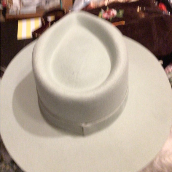 NEW! Rare LaCk of color sage Mirage  , wool rancher , fedora